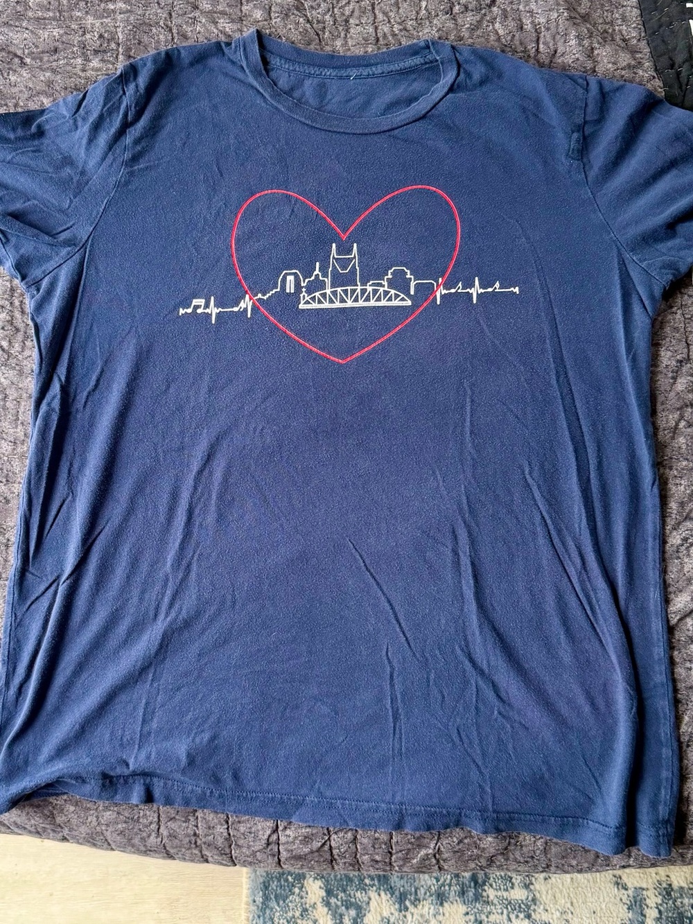 Nashville Tornado Benefit shirt - men’s size L - Brandi Carlile, Jason Isbell